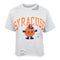 Short Sleeve Ripped Syracuse Crop Tee - Denny's