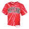 Short Sleeve Bleached Maryland Crop Tee with Rips - Denny's