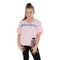 Short Sleeve Logo Crew with Cut Neck & Rips - Denny's