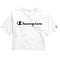 Short Sleeve Champion Crop Tee - Denny's