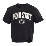 Short Sleeve Penn State Tee with Cuts - Denny's
