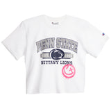 Pink Smiley Penn State Tee - Denny's
