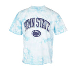 Short Sleeve Blue Tie Dye Penn State T-shirt - Denny's