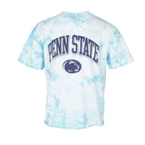 Short Sleeve Blue Tie Dye Penn State T-shirt - Denny's