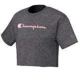 Short Sleeve Champion Crop Tee - Denny's