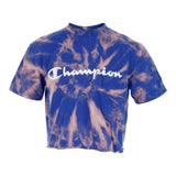 Short Sleeve Champion Tee Bleach and Cut - Denny's