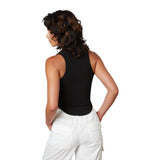 Ribbed Racerback Tank - Denny's