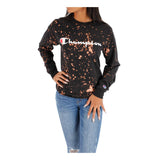 Long Sleeve Bleached Splatte Logo Tee - Denny's