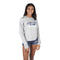 Long Sleeve Penn State Crop Cut Crew - Denny's