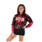 Bleached Tie Dye Long Sleeve Maryland Crew - Denny's