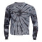 Long Sleeve Black Tie Dye with Champion Logo - Denny's