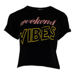 Short Sleeve Tee with Weekend Vibe - Denny's