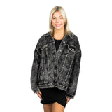 Corduroy Studded Oversized Jacket - Denny's