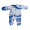 Blue Tie Dye Coverall with Stars - Denny's
