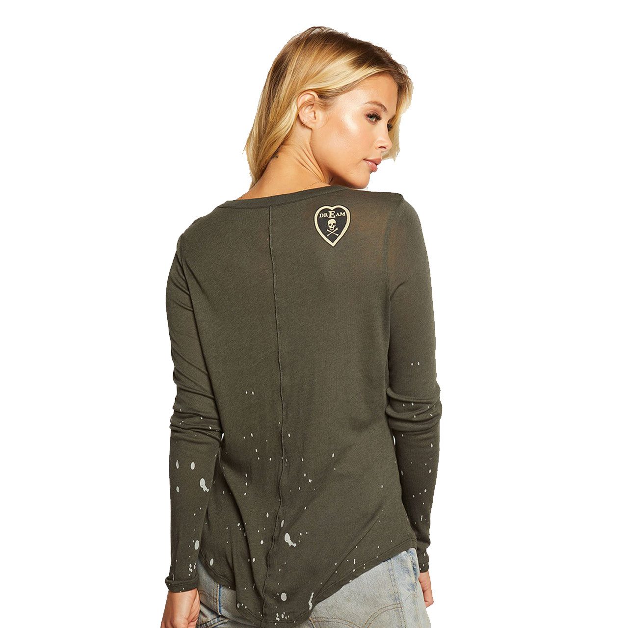 Cloud Jersey Patches Long Sleeve Shirt - Denny's