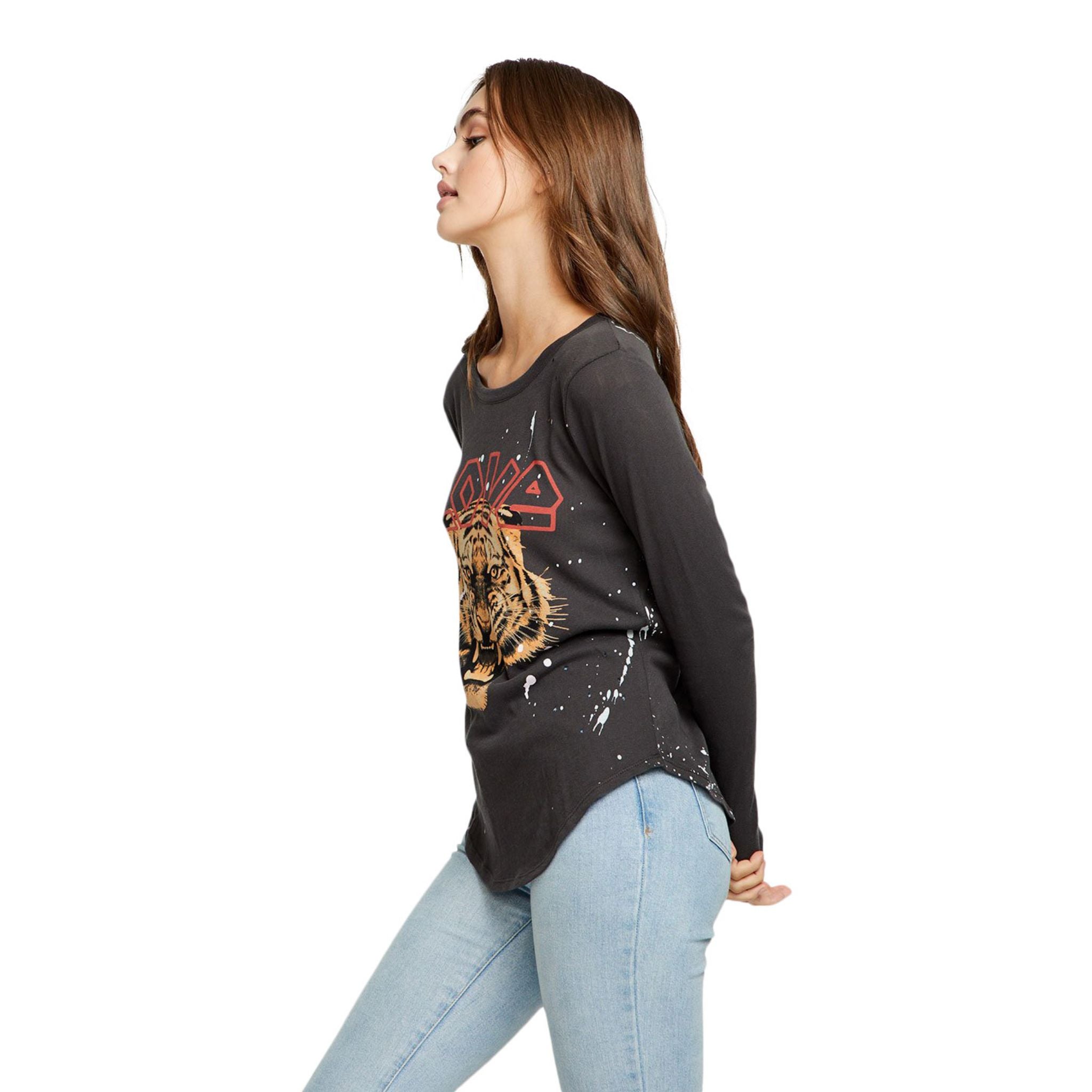 Love Cat Long Sleeve Tee - Denny's