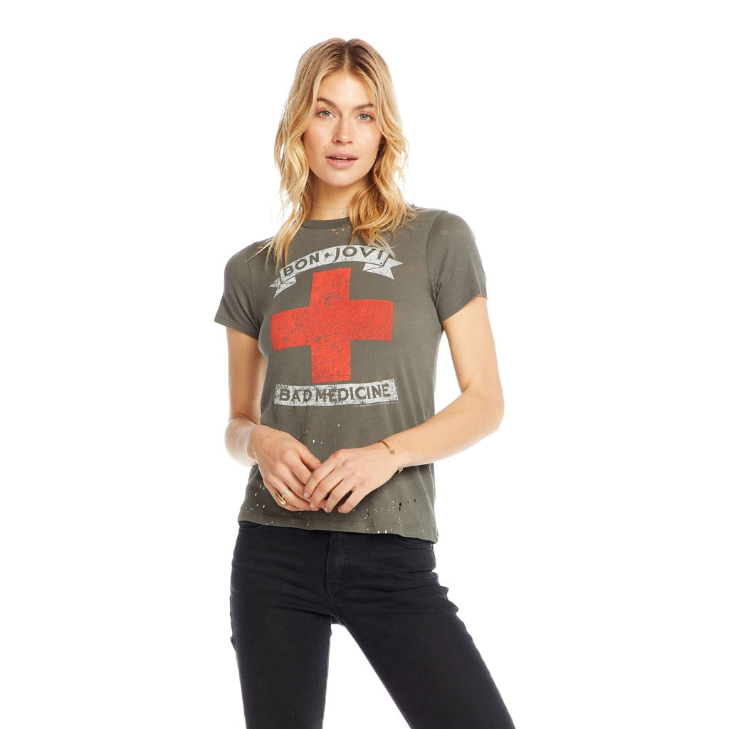 Short Sleeve Bon Jovi Medicine Tee - Denny's