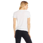 Short Sleeve Rainbow Tee with Holes - Denny's