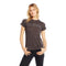 Short Sleeve Silver Bowie Splatter Crew - Denny's