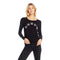 Cozy Knit Sweatshirt with Silver Stars - Denny's