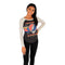 Grateful Dead Skull Stripe Baseball Tee - Denny's