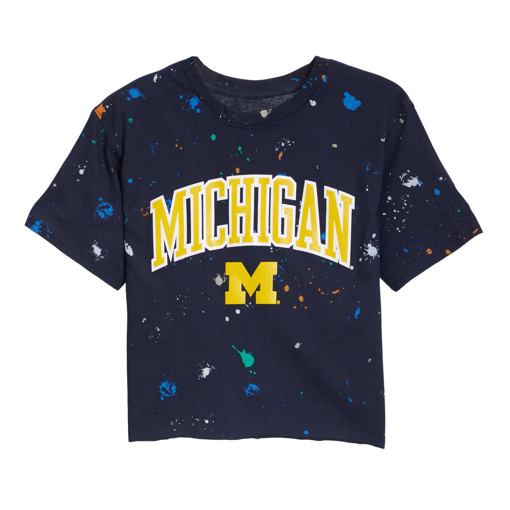 Michigan Splatter Rawedge Tee - Denny's