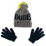 Cool Dude Cuff Hat 2pc Set - Denny's