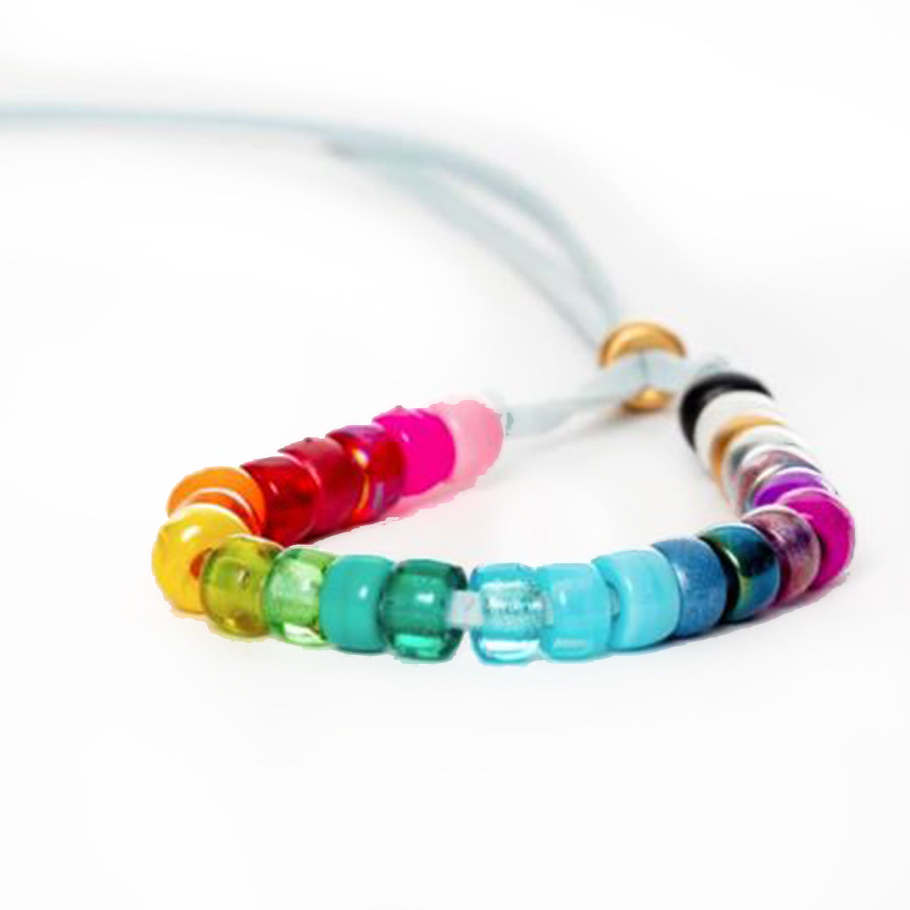 Glass Beaded Colored Beaded Bracelet - Denny's
