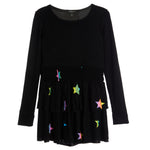 Star Bottom Ruffle Dress - Denny's