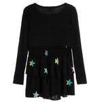 Star Bottom Ruffle Dress - Denny's