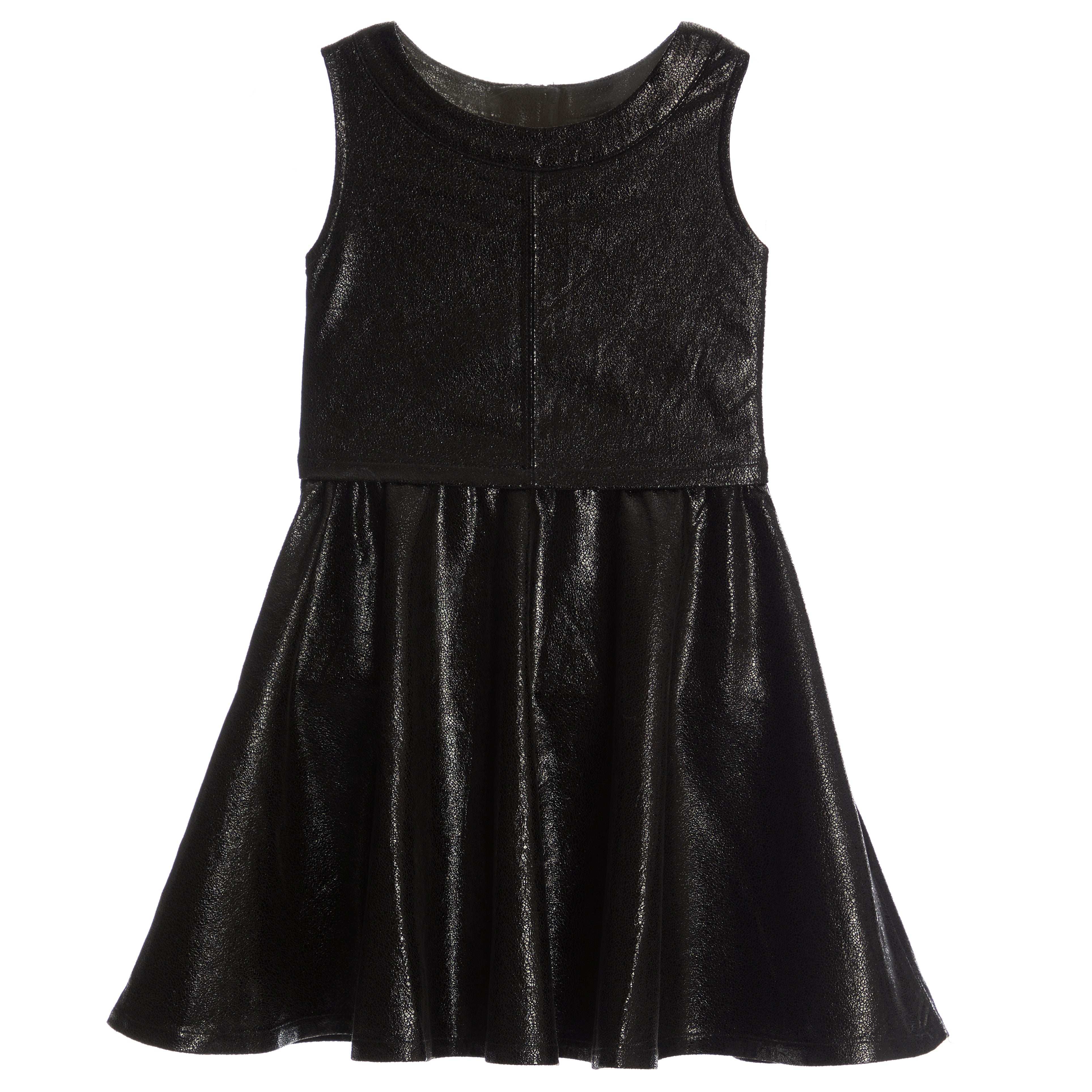 Faux Leather Dress - Denny's