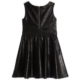 Faux Leather Dress - Denny's