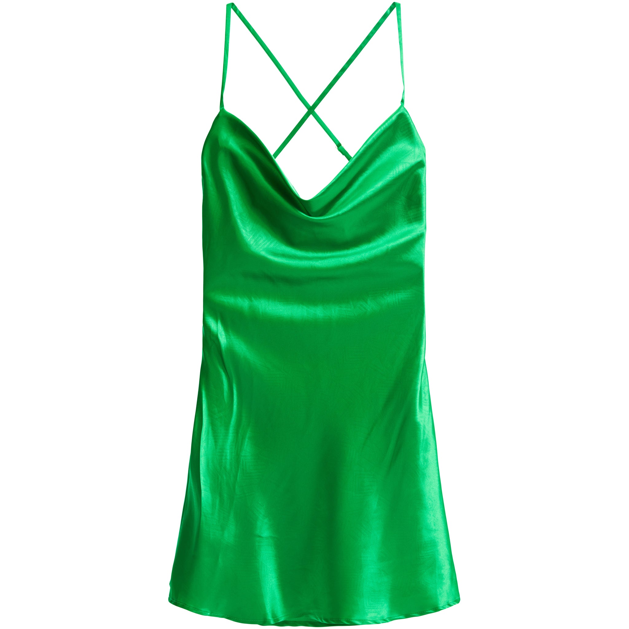 Solid Silk Dress - Denny's