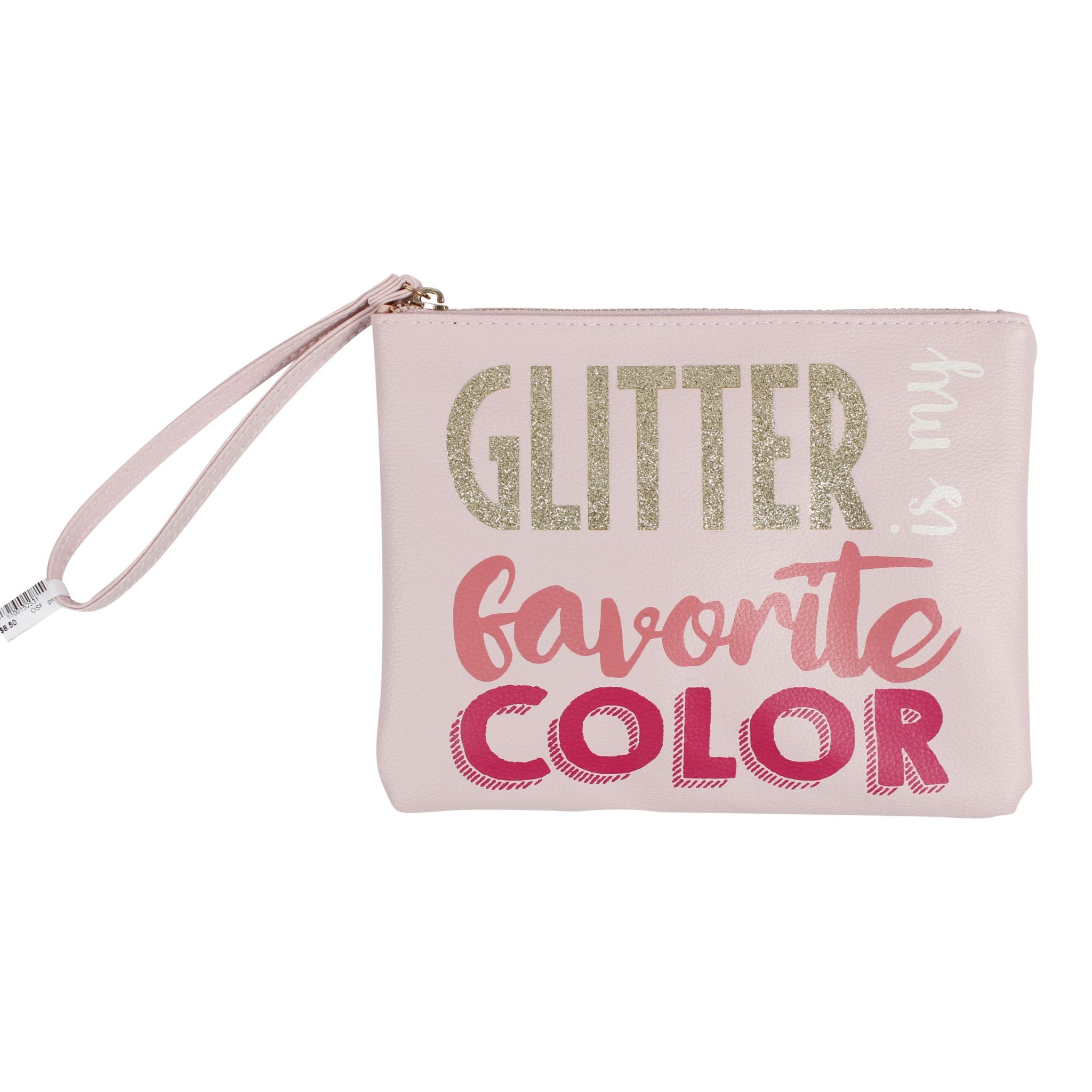Glitter is My Favorite Color Cosmetic Bag - Denny's