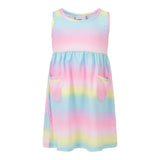 Rainbow Ombre Pocket Tank Dress - Denny's