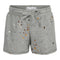 Raw Hem Metallic Stars Short - Denny's