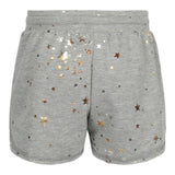 Metallic Stars Raw Hem Short - Denny's