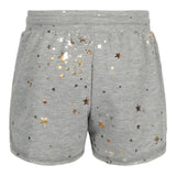 Raw Hem Metallic Stars Short - Denny's
