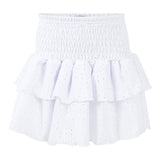 Eyelet Smocked Skirt - Denny's