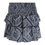 Bandana Smock Ruffle Skirt - Denny's