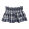 Plaid Smock Ruffle Skirt - Denny's
