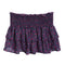 Red & Navy Floral Smock Ruffle Skirt - Denny's