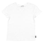 Split Neck Crew Tee - Denny's