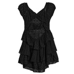 Cut Out Eyelet Dress - Denny's