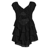 Cut Out Eyelet Dress - Denny's