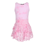 Tie Dye Sleeveless Eyelet Bottom Dress - Denny's
