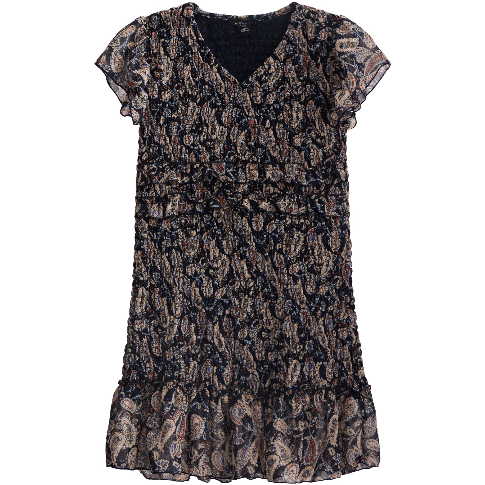 Paisley Smock Dress - Denny's