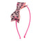 Leopard Bow Stone Headband - Denny's