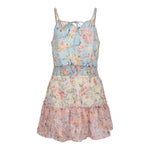 3 Tier Smock Waist Floral Dress - Denny's