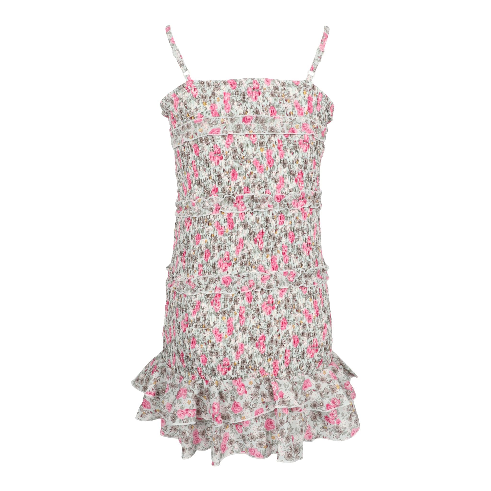 Floral Smock Dress - Denny's